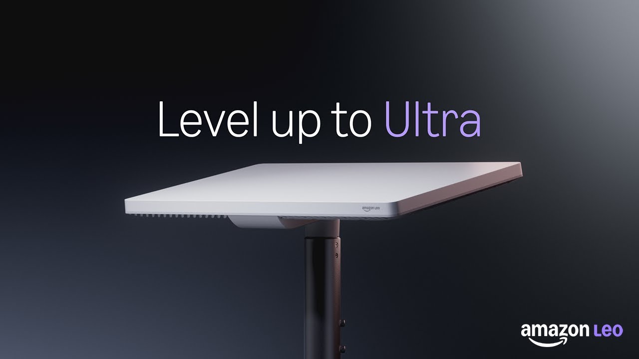 Amazon Leo Ultra: World's Fastest Satellite Antenna | 1 Gbps Downloads + 400 Mbps Uploads