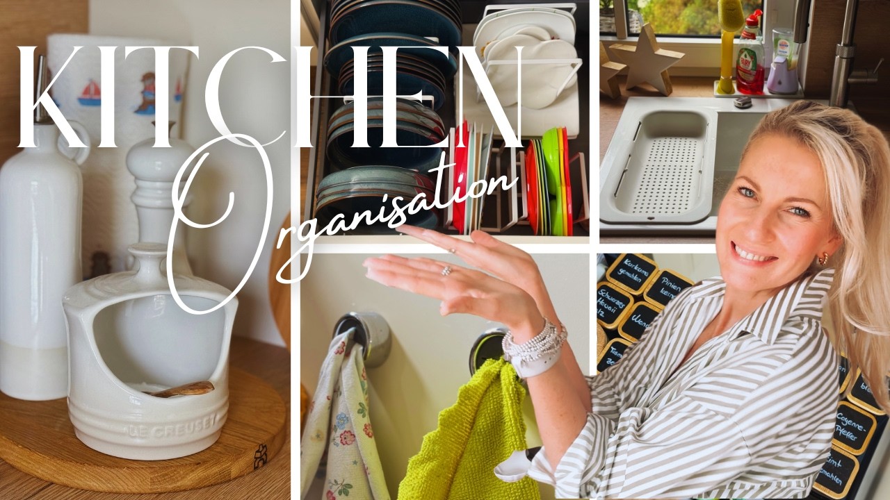 HOW TO ORGANIZE YOUR KITCHEN LIKE A PRO | Ordnung, Planung & Deko | Mom.at.home21