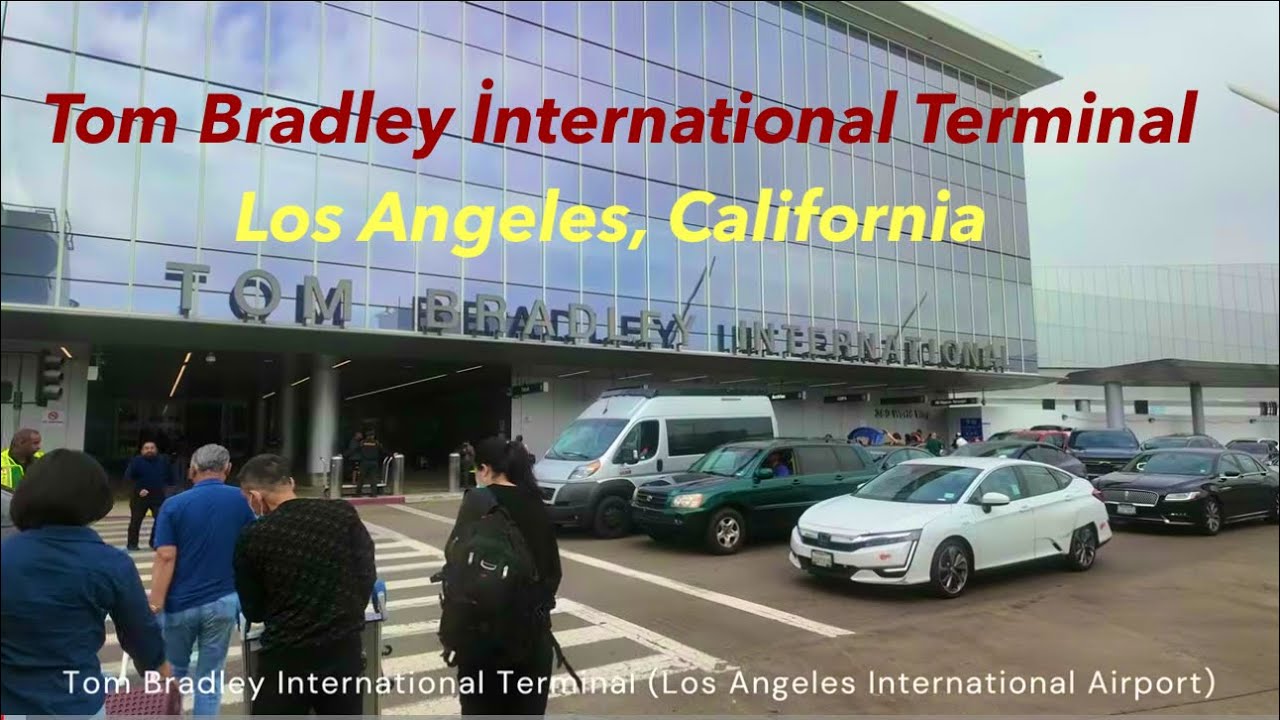 Tom Bradley International Terminal Walk Tour.  #lax