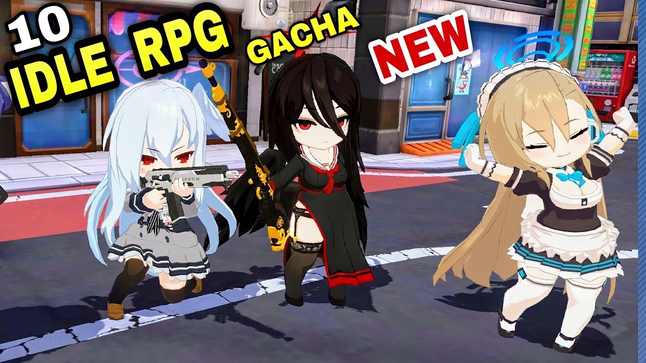 Top 10 NEW IDLE Games for Mobile | Best IDLE NEW GAMES for Android iOS Best GACHA IDLE games Android
