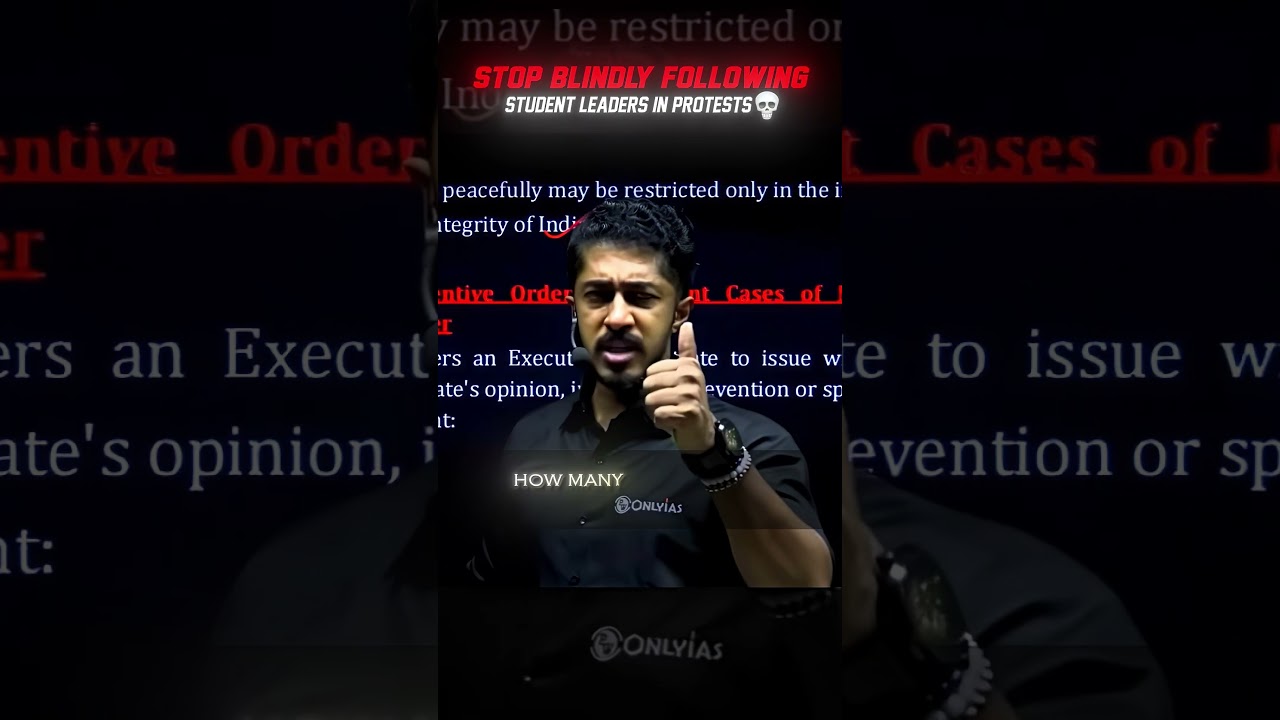 Хватит слепо следовать за другими 🔥💯 | #протест #cjpprotest #upsc #nikhilsir #physicswallah