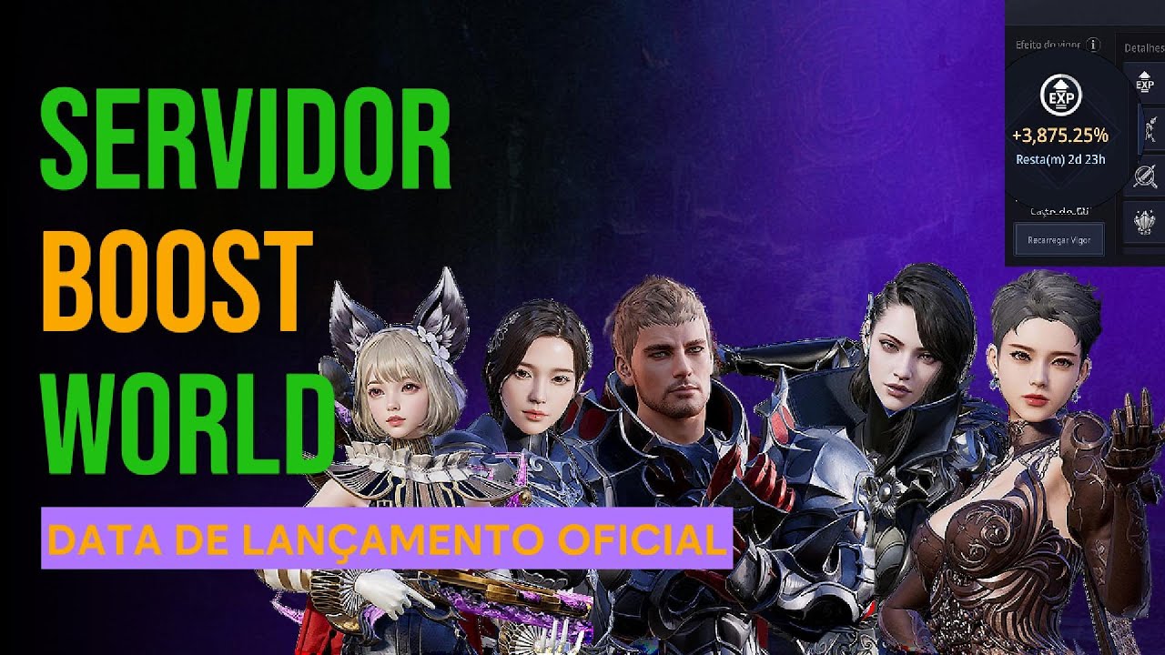 🔥 SAIU A DATA!! Lançamento do Server Boost, Como vai ser?!