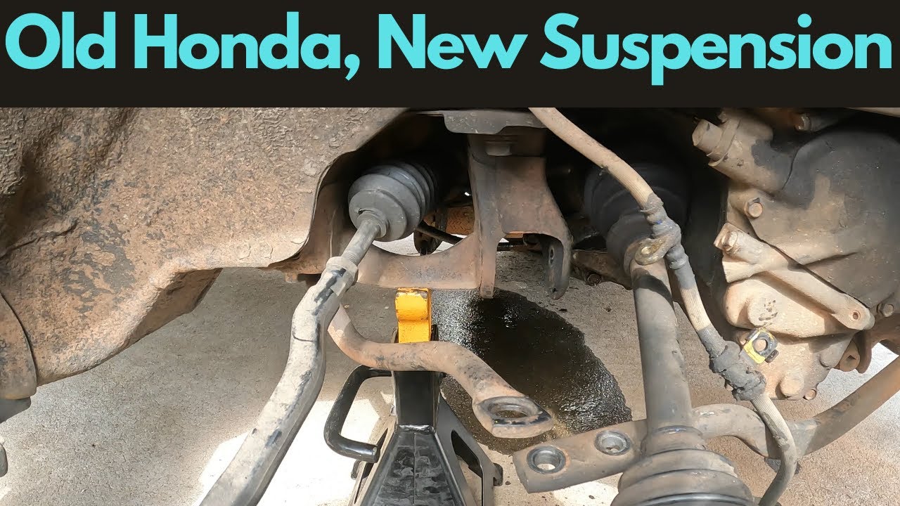 Ремонт передней подвески Honda Accord CB7/CB9, часть 1