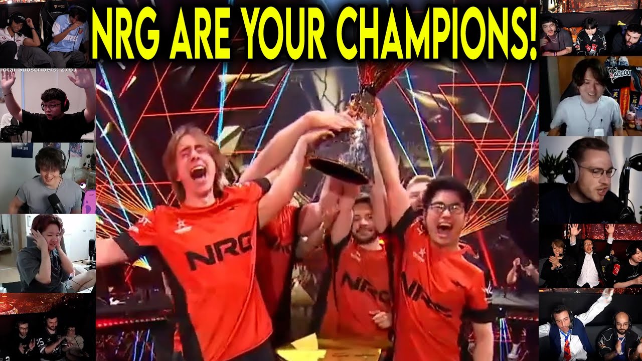 Valorant Streamers Reacts To NRG Winning Champions 2025 After Beating Fnatic