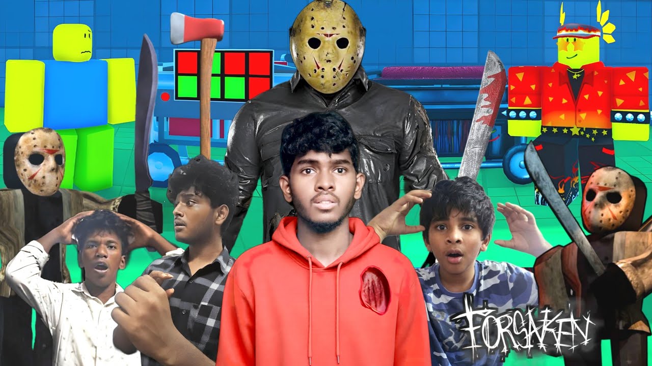 Forsaken 👺 horror game Roblox full gameplay with friends