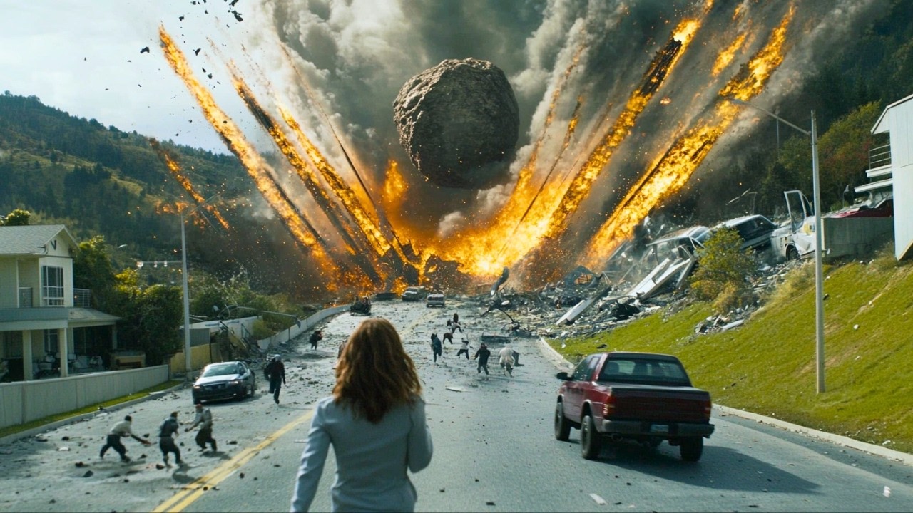 ☄️ TERROR! Uma chuva de meteoros ameaça DESTRUIR a Terra | FILME DE AÇÃO EM PORTUGUÊS
