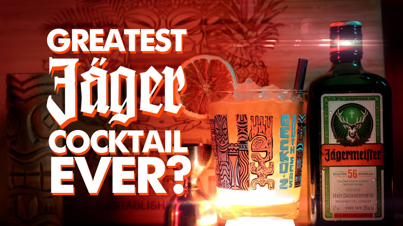 The BEST Jägermeister recipe: Jungle Hunt | Cocktail Fridays