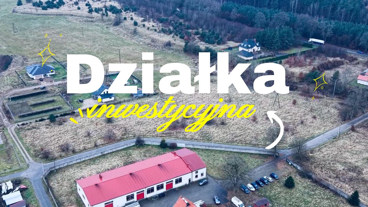 Działka inwestycyjna 1,3 ha I Lębork