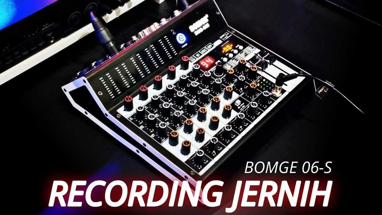 BOMGE 06S (BMG-06S) MIXER AUDIO 6 CHANNEL TERBAIK
