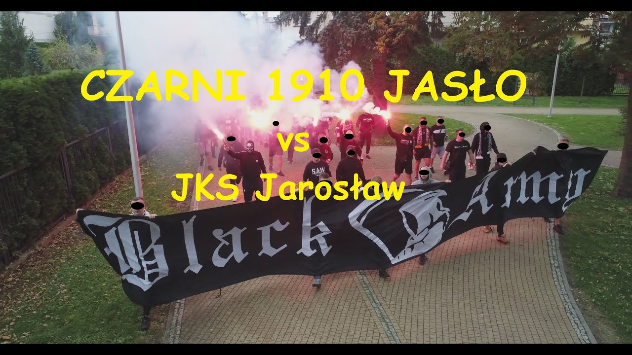 CZARNI 1910 JASŁO - JKS Jarosław 1:1 (28 września 2024) - KIBICE Czarnych