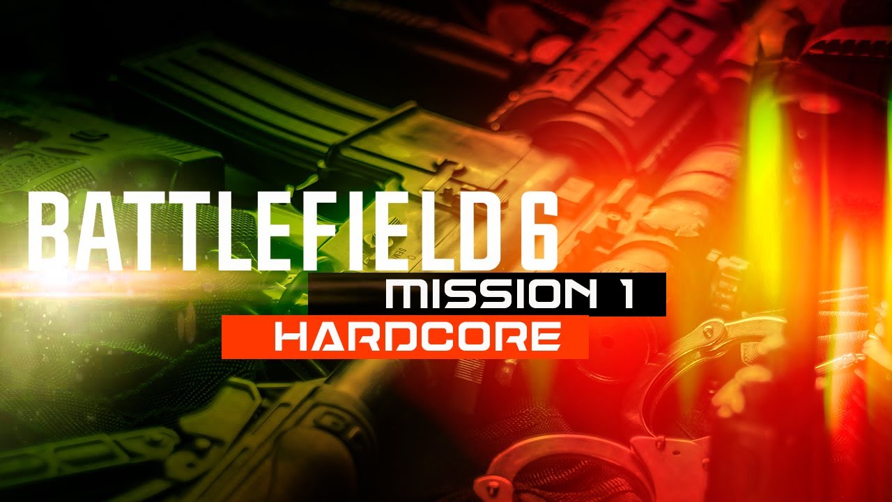 Battlefield 6 Campaign Mission 1. Hardcore Difficulty (No Commentary)
