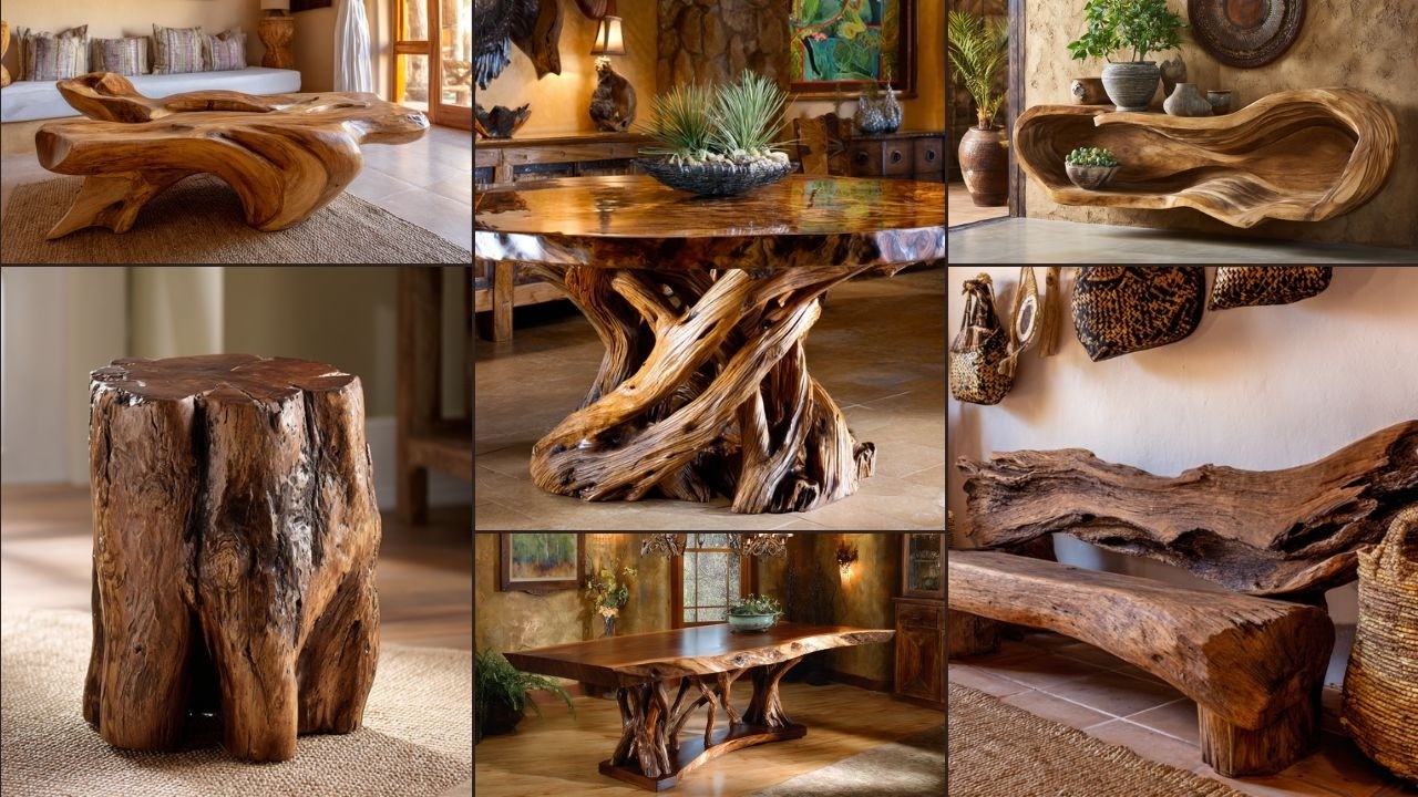 Rustic Woodworking Projects: DIY Wooden Furniture Ideas That Look Like Art