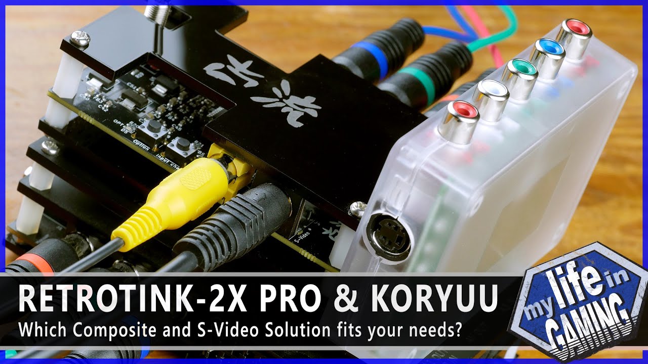 RetroTINK-2X Pro & Koryuu - The best composite & S-video Options? :: MLiG Ad-Lib / MY LIFE IN GAMING