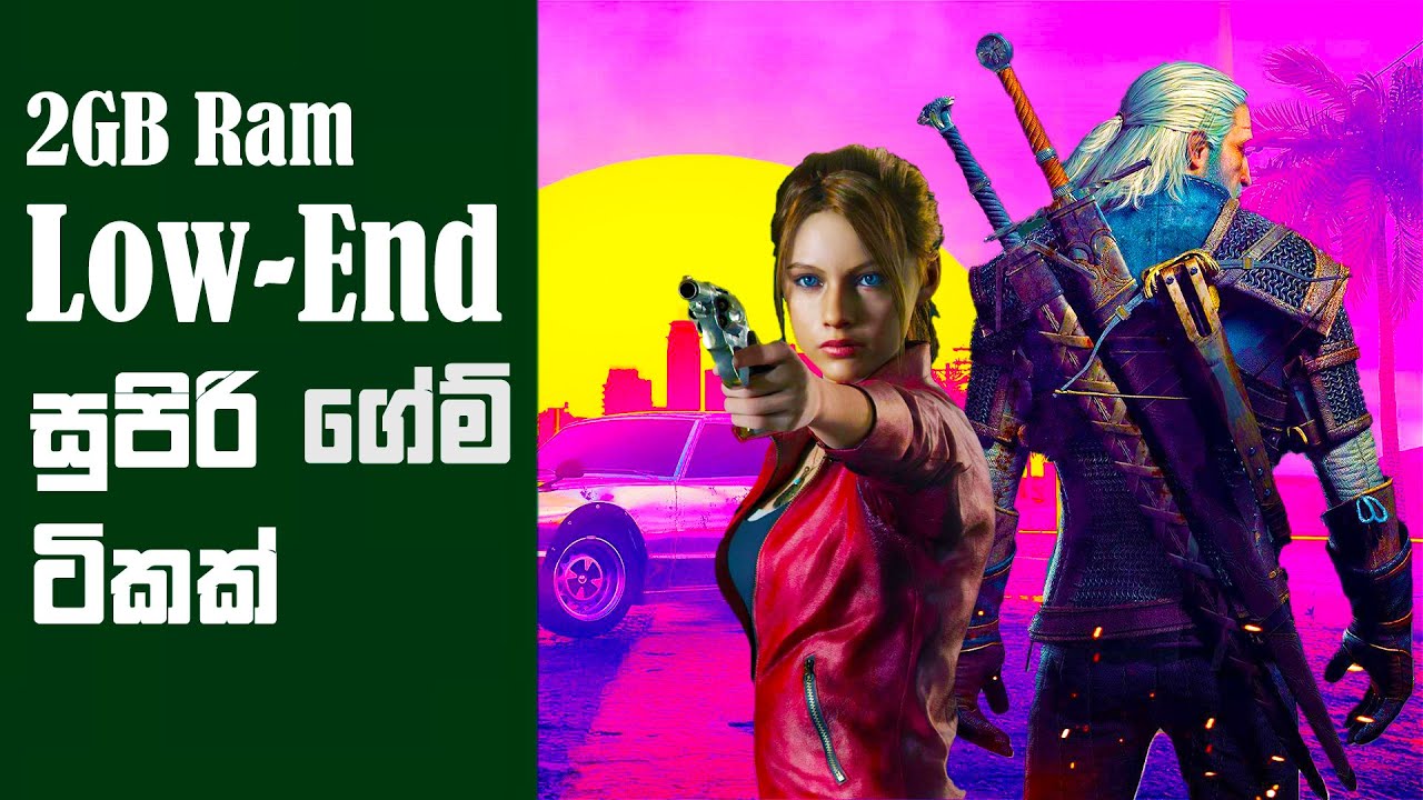 Low-End PC තියෙන ඔයාලට ගහන්න පුලුවන් පට්ට ගේම් 6ක් | DhARA