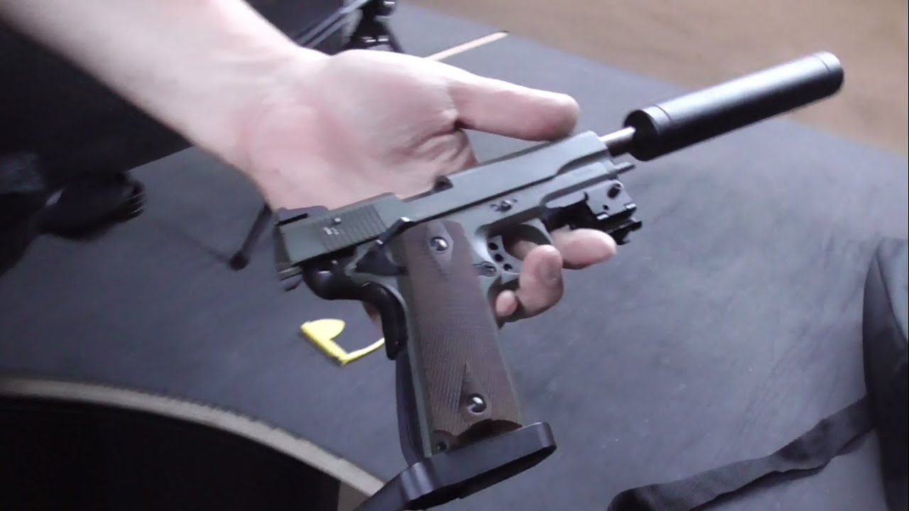 GSG 1911 .22LR  Shooting and review