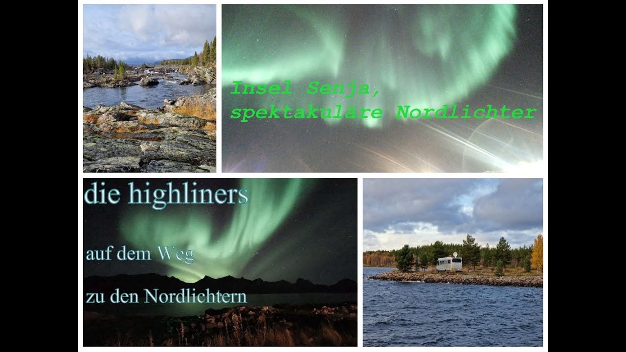 Spektakuläre Nordlichter Skandinavien - Lappland Herbst 2022 VLOG#5 -