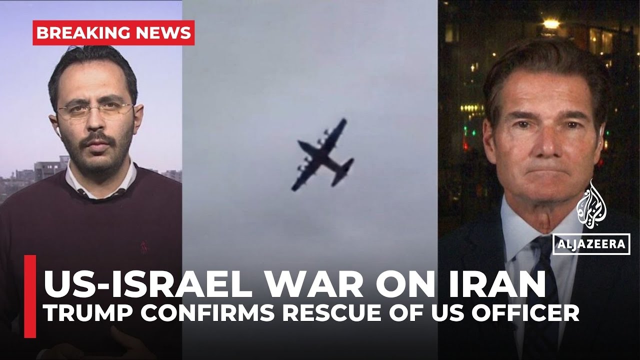 &lsquo;We got him&rsquo;: Trump confirms rescue of missing US officer from Iran