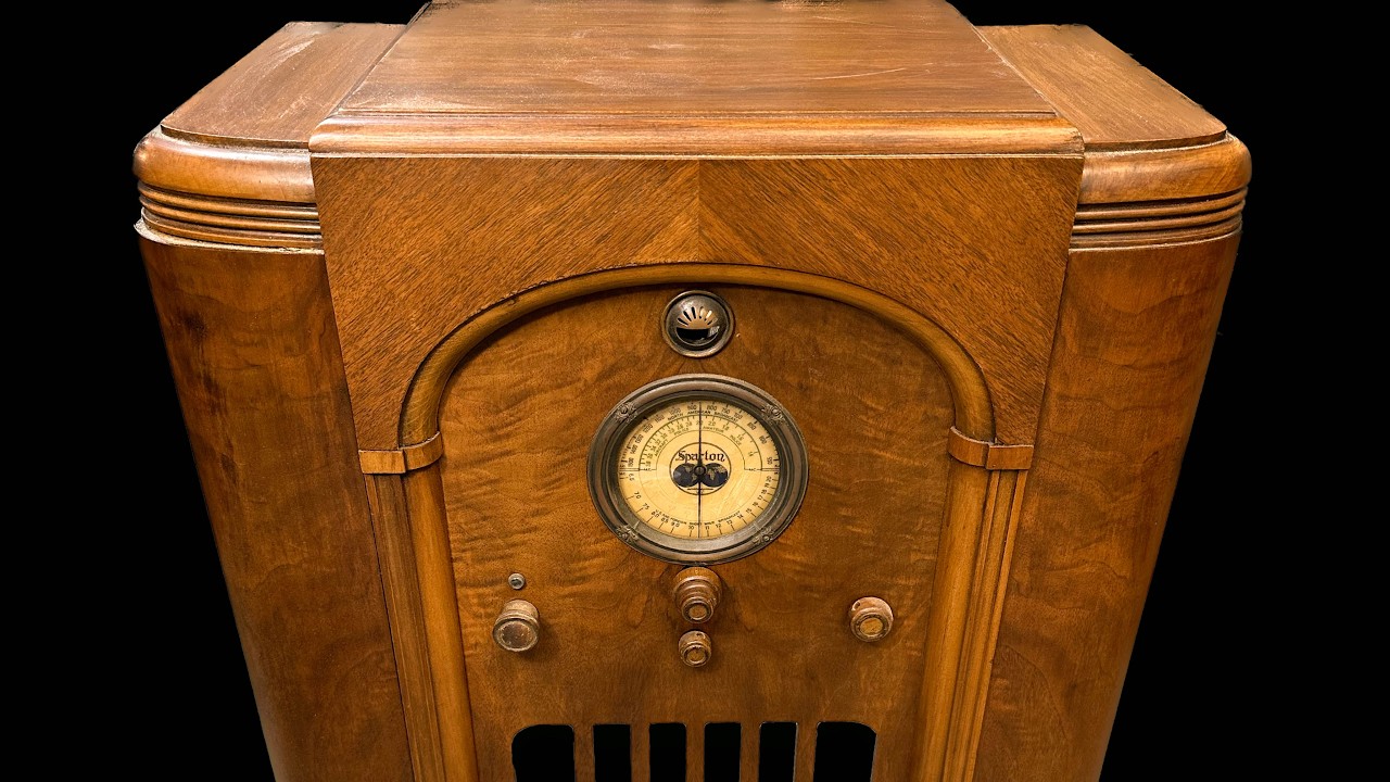 Hoover Dam Construction + Art Deco Radios??