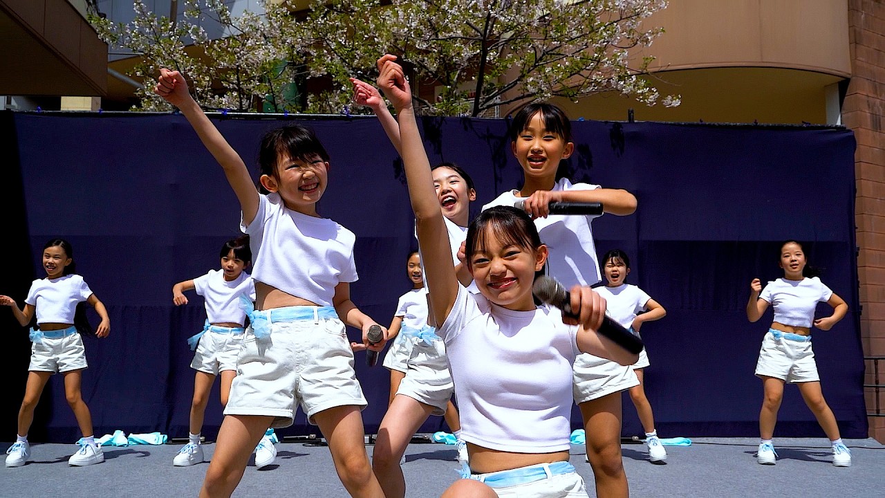 福岡ご当地アイドル SPICA (スピカ) 15周年アニバーサリー「さくらウォークfrom ベイサイド 」