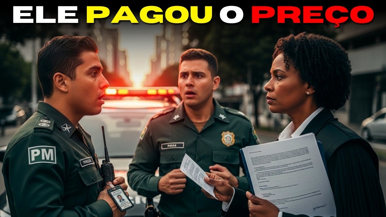 Policial com histórico abusivo intimida Desembargadora Negra — final inesperado (APRENDA COM ISSO)