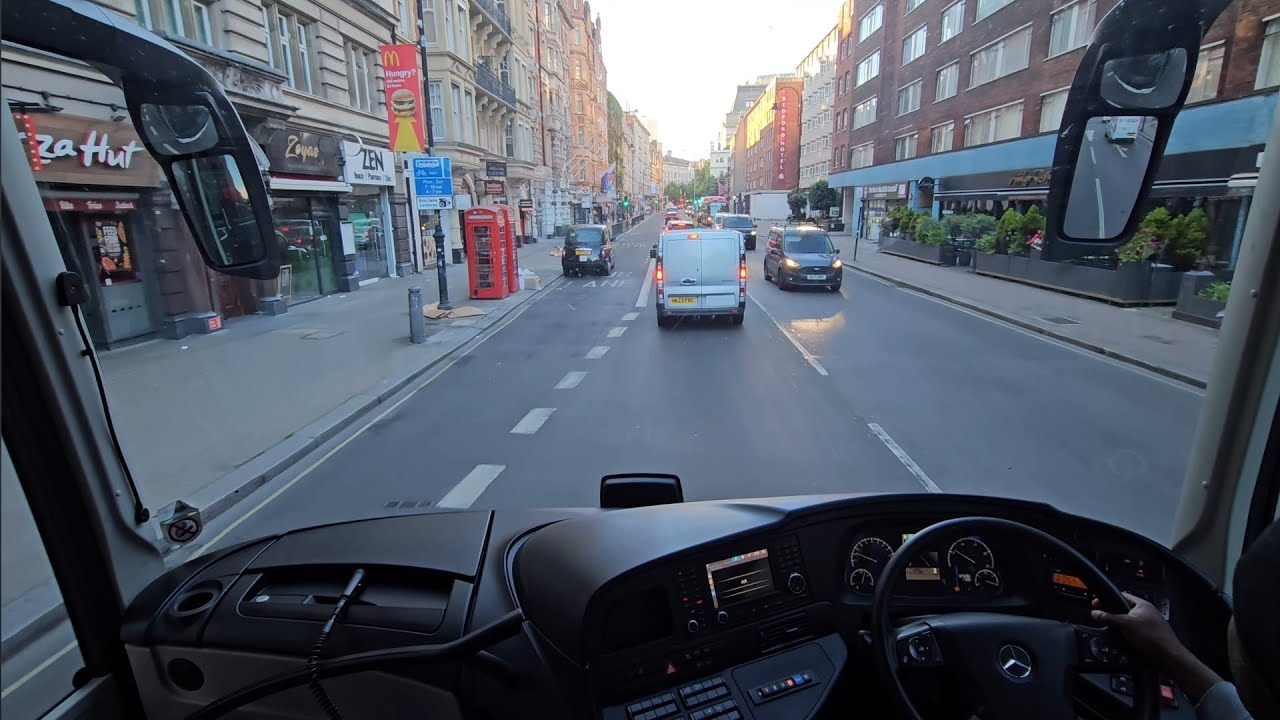 Sunny Morning Drive in London: Park Royal to Waterloo | Scenic Route Tour