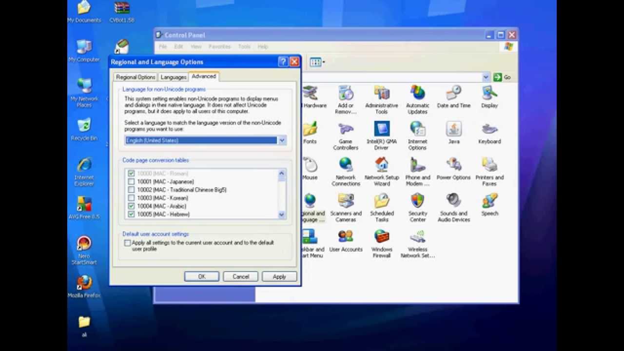How to Change the Language on Windows XP Proffesional