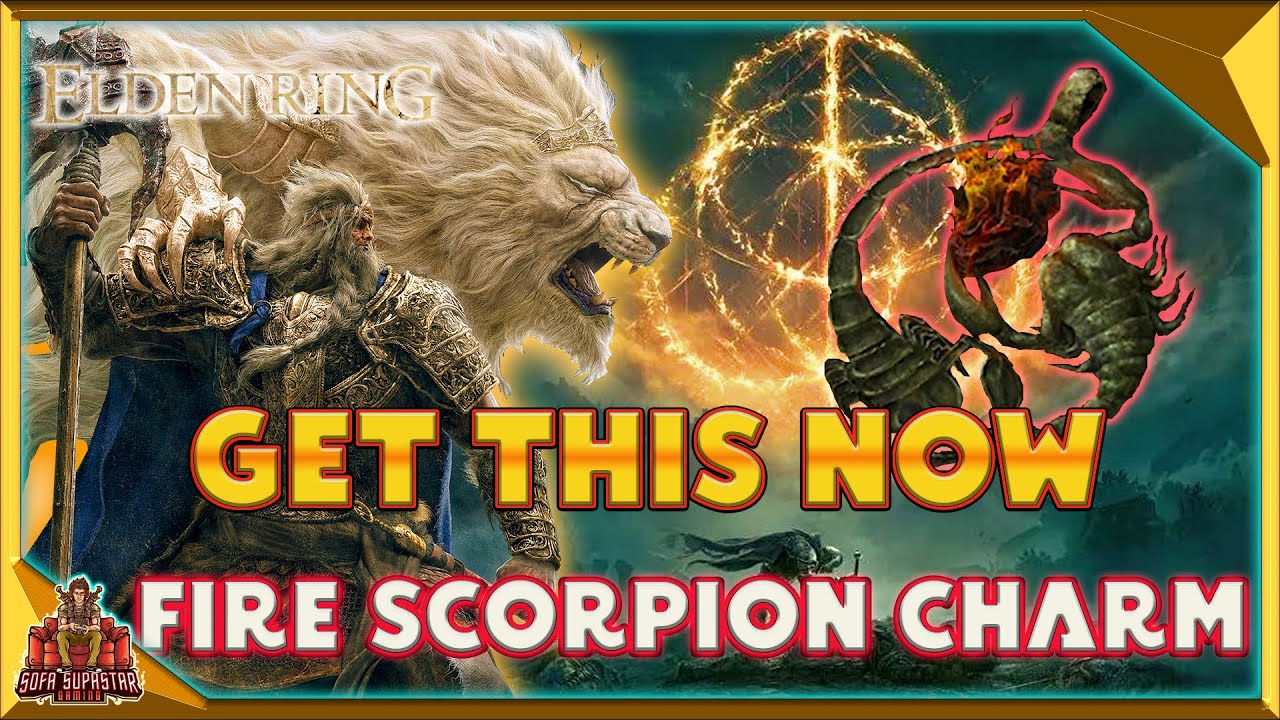 Elden Ring Fire Scorpion Charm Location - How To Get This Amazing Fire Build Damage Talisman