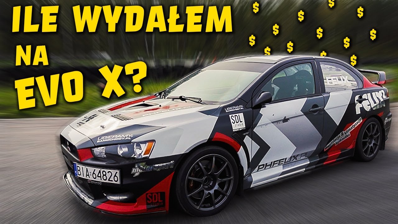 Mitsubishi Lancer EVO X - Ile Kosztowała budowa - Grupa Rajdowy Felix