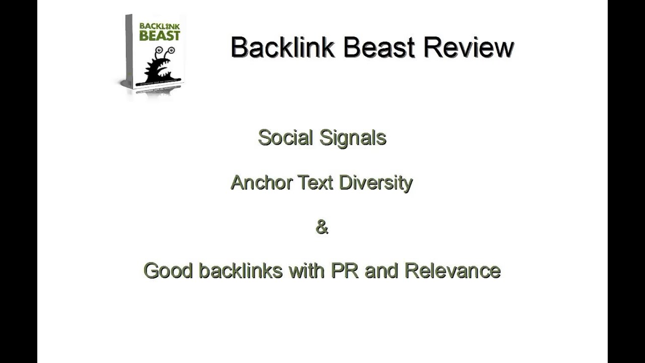Backlink Beast Review