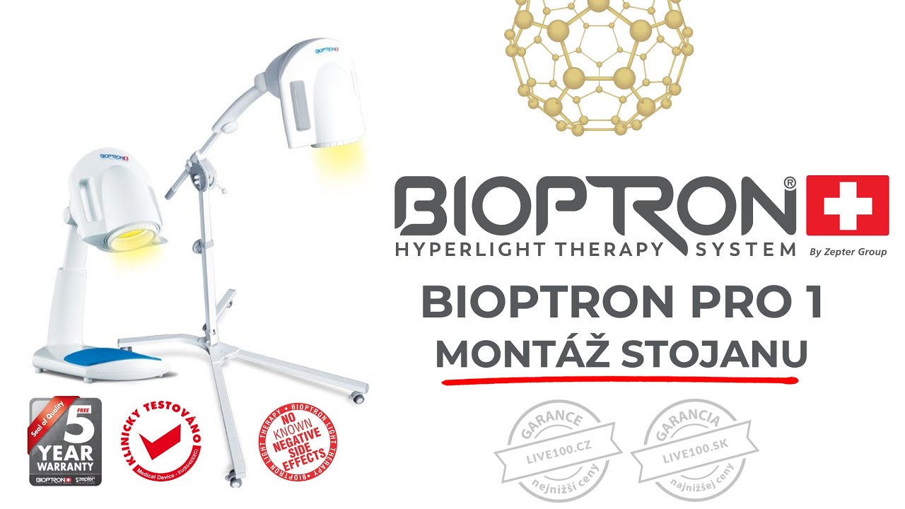 Bioptron Pro 1 - mont&aacute;ž stojanu - biolampa Zepter