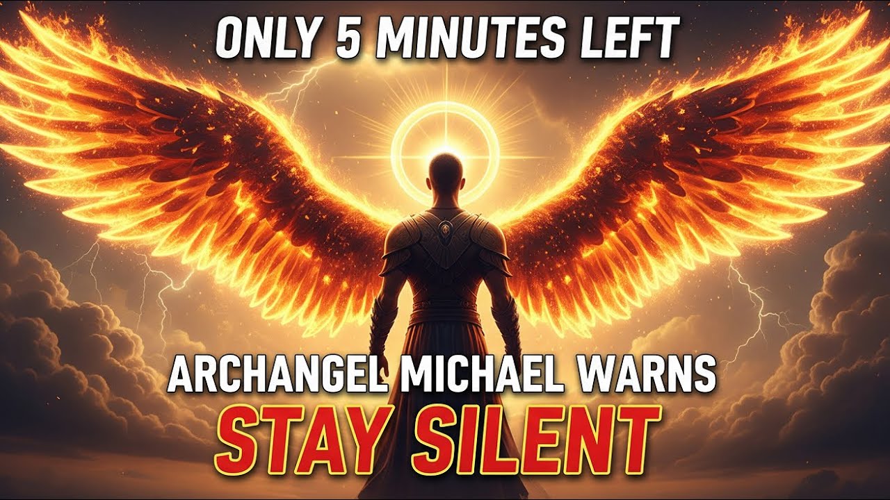 ONLY 5 MINUTES LEFT, ARCHANGEL MICHAEL WARNS: STAY SILENT WHEN THE WEALTH COMES