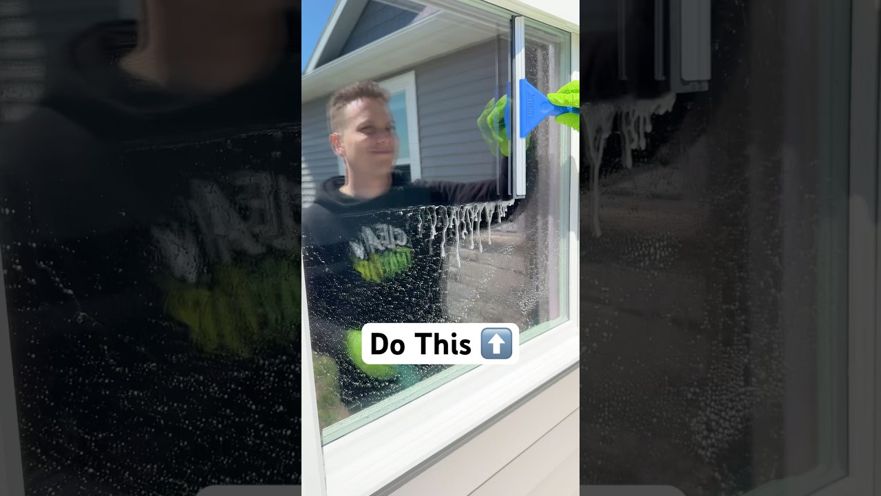 How To Get Sparkling Clean Windows #cleaning #howto