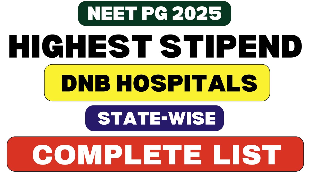 Top DNB Hospitals with Highest Stipend | ₹75K to ₹1.2L Monthly | Statewise List 2025Ask ChatGPT