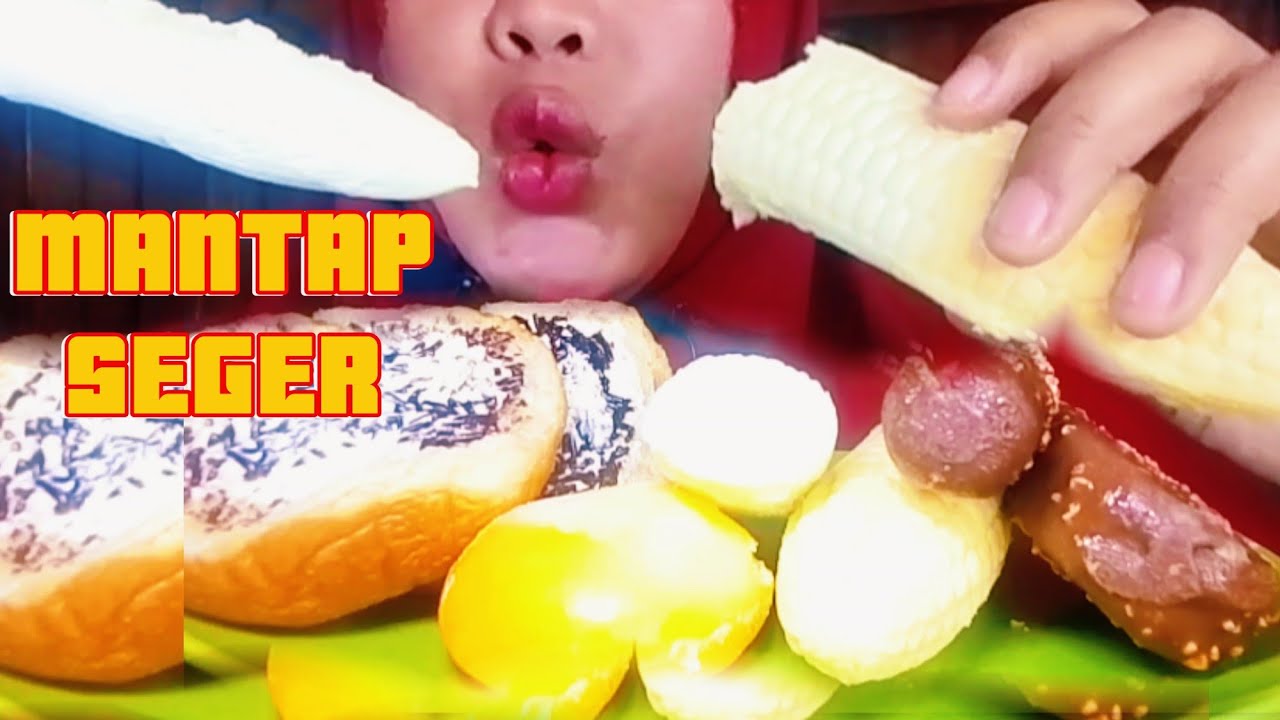 COCOK D CUACA PANAS || ES KRIM DAN ROTI EMPUK.