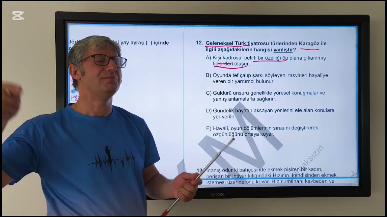 2025 AYT Edebiyat sorularının  çözümü