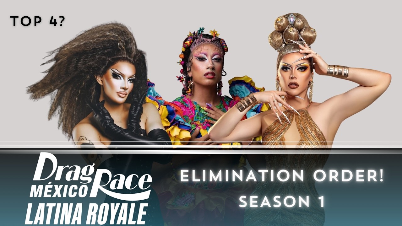 ELIMINATION ORDER! | DRAG RACE MÉXICO: LATINA ROYALE 1 | DRAG 101