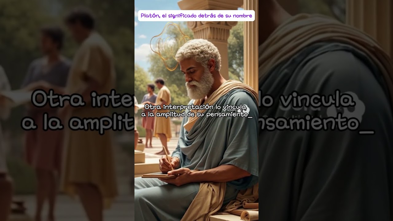 Platón, el significado detrás de su nombre 