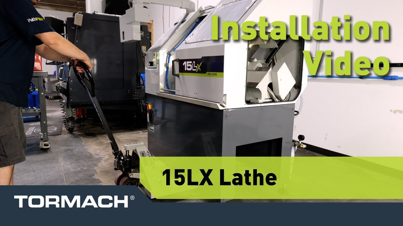 Установка Tormach 15LX #cnclathe #madewithtormach #lathe