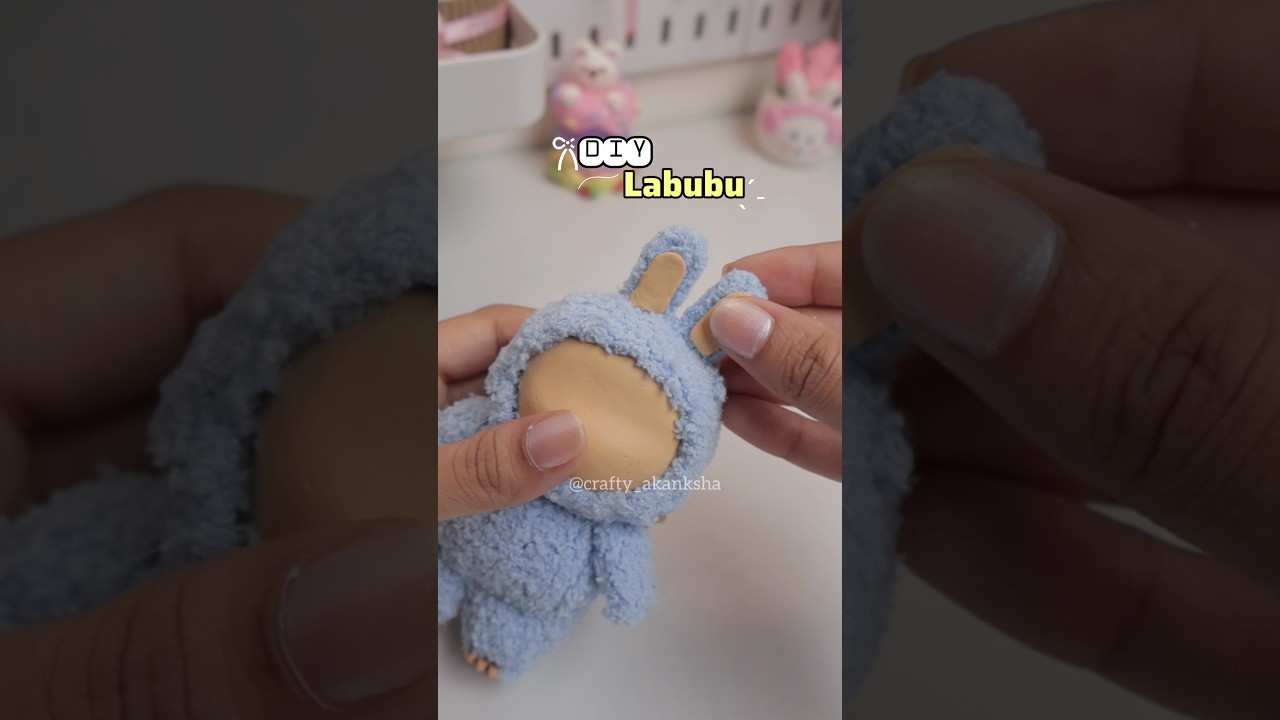 DIY Viral Labubu Doll😱✨#diy #shorts