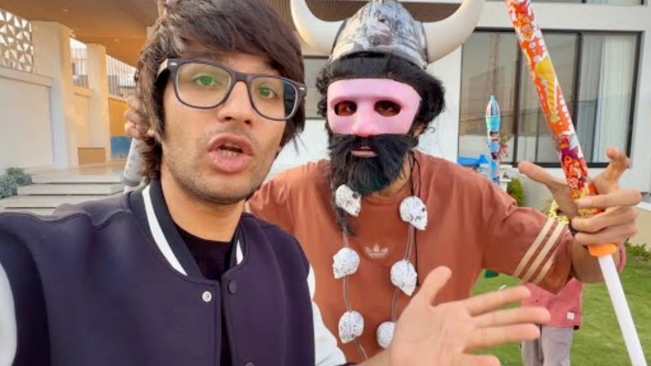 Piyush yah kya ban gaya 😱 Holi per @souravjvlogs #vlog 