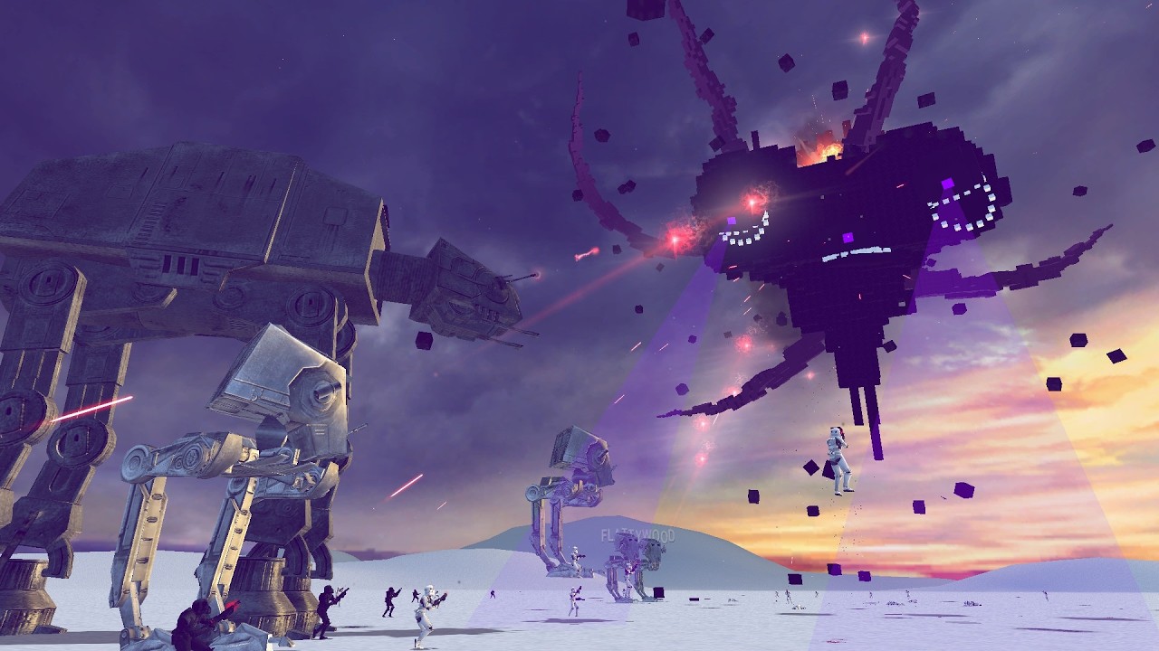 The Imperial Army vs The Wither Storm
