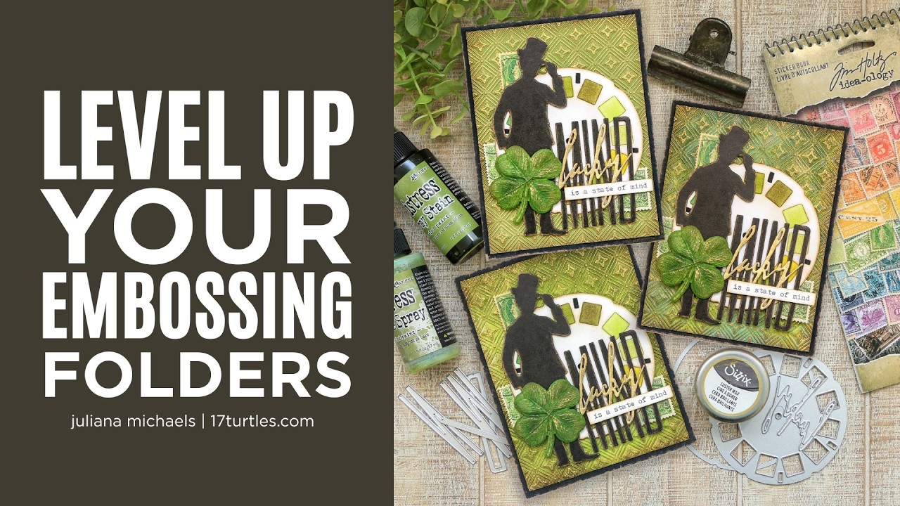 Embossing Folder Background Techniques | Beginner to Advanced