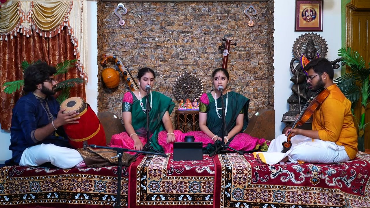 Raghuvara nannu - Pantuvarali - Adi - Thyagaraja Swamy - Sarvepalli Sisters