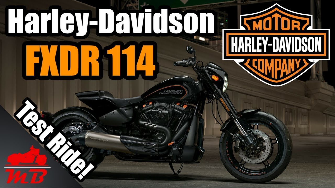 Harley-Davidson FXDR 114 Test Ride and Review!