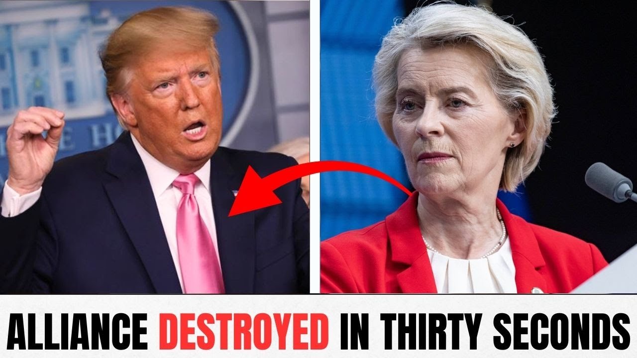 Trump says NO to von der Leyen &mdash; What happens next is unimaginable!
