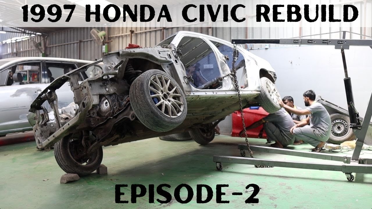 1997 Honda Civic Rebuild | Episode-2 | Brotomotiv