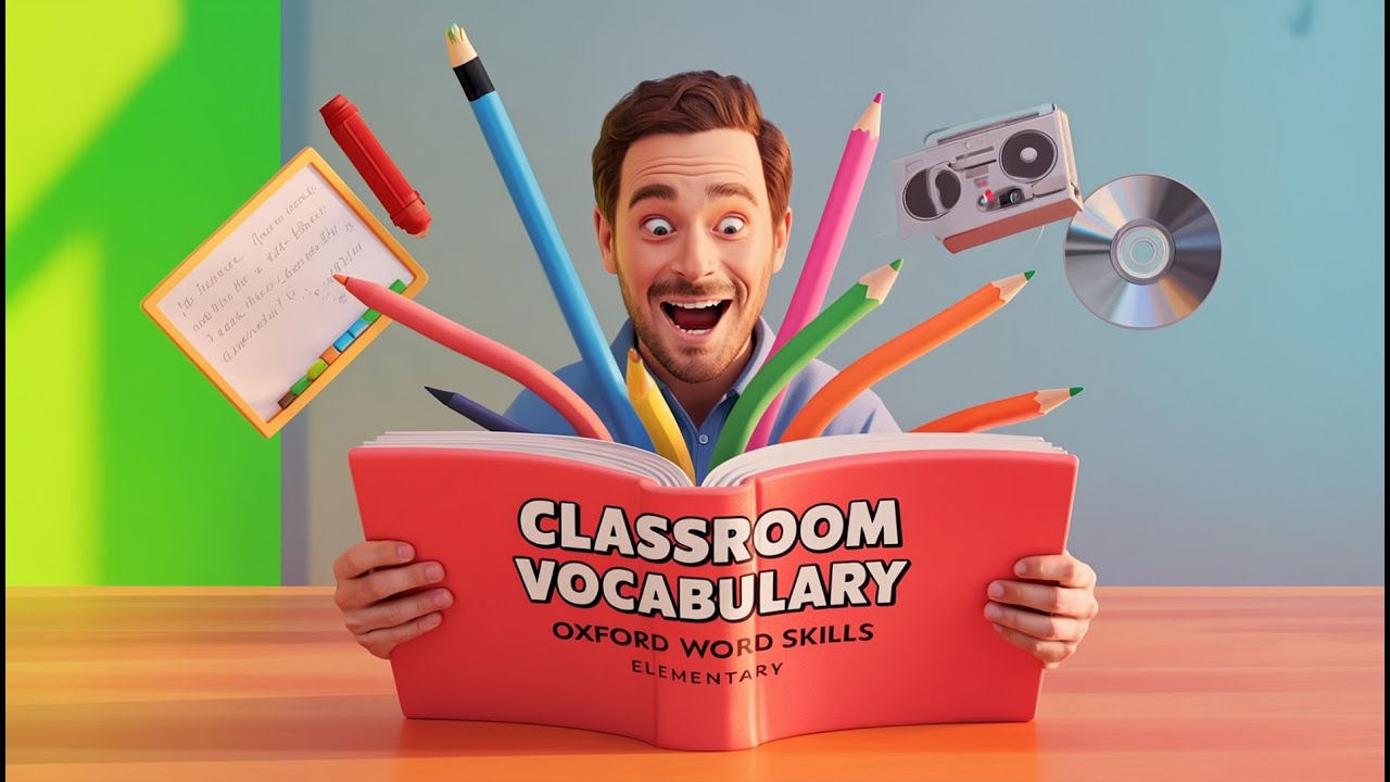 Classroom Vocabulary | Unit 1 - Oxford Word Skills Elementary ( British accent )
