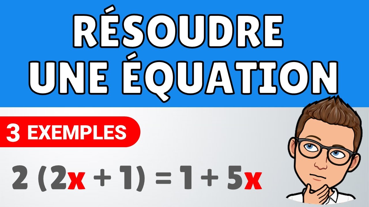 Résoudre des équations du premier degré ✏️ Exercice | Maths | 3e | Brevet