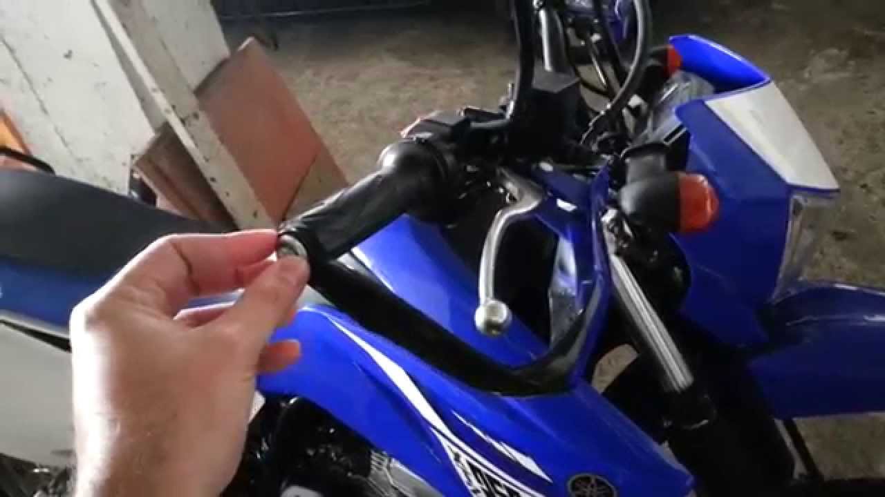 Yamaha XTZ Lander com Guidão Oxxy Fat Bar e Protetor de mão Circuit Street