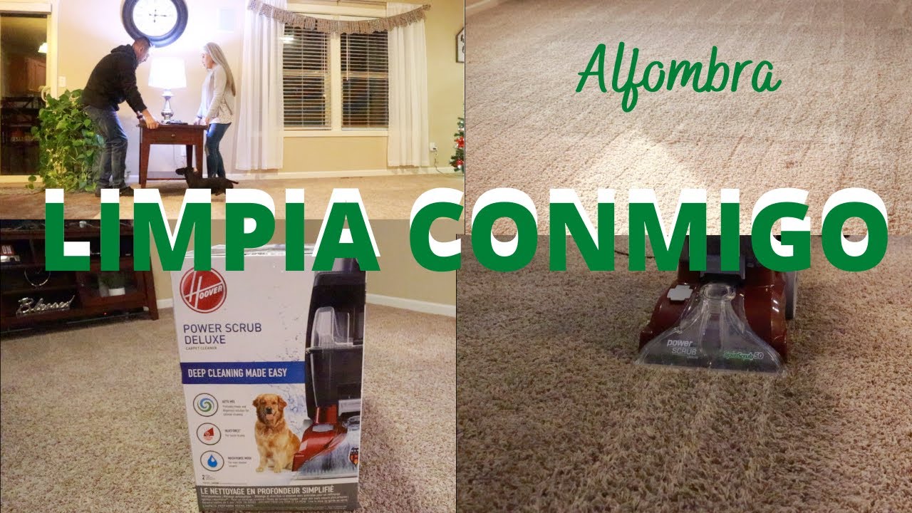 COMO LIMPIAR LA ALFOMBRA EN CASA MANERA FACIL Y RAPIDO|Limpia Conmigo|MOTIVATE A LIMPIAR
